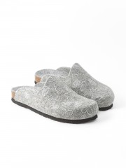 Тапочки-сабо женские анатомические FOOTWELL Сердца