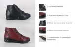 Ботинки женские анатомические FOOTWELL черные