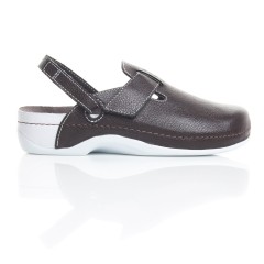 Ортопедические сабо LM ORTHOPEDIC коричневые LM-706N.008
