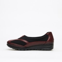 Туфли женские анатомические FOOTWELL бордовые