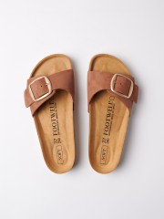 Сандалии женские анатомические FOOTWELL корица Soft