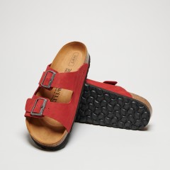 Сандалии женские анатомические FOOTWELL черешня Soft