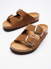 Сандалии женские анатомические FOOTWELL мускат Soft