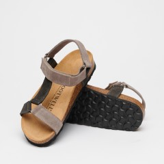 Сандалии женские анатомические FOOTWELL черный микс Soft