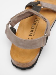 Сандалии женские анатомические FOOTWELL черный микс Soft