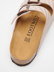 Сандалии женские анатомические FOOTWELL пудра Basic