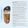 Сандалии женские анатомические FOOTWELL белые Basik